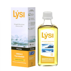 Lysi Tran islandzki Lýsi olej  240 ml smak cytytrynowy
