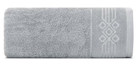 Ręcznik Kamela (05), 50 x 90 cm, Srebrny