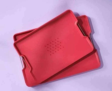 JJ - Deska XL Cut&Carve™ Plus, czerwona