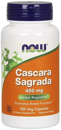 CASCARA SAGRADA 450 mg (KRUSZYNA AMERYKAŃSKA) 100 kapsułek