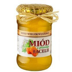 Bartpol Miód wielokwiatowy z przewagą facelii 500g