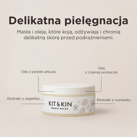 Kit & Kin, Organiczna maść do zadań specjalnych dla dzieci, 100 ml