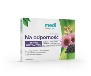 medi pharm Na Odporność 360 mg ekstraktów roślinnych 30 kaps.