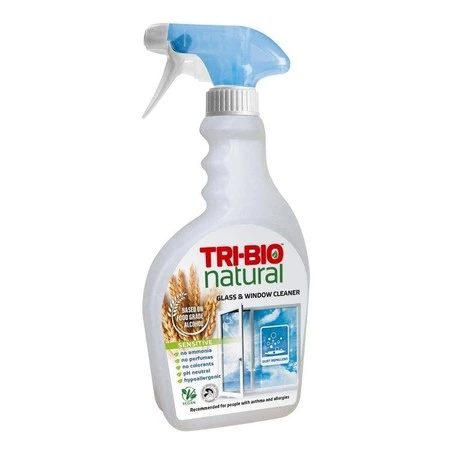 TRI-BIO, Spray do mycia okien i luster SENSITIVE, 500ml