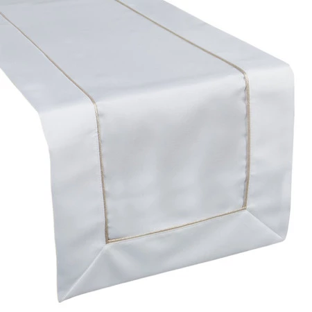 OBRUS MADELE 40 X 140 CM BIAŁY