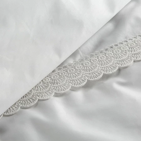 Komplet pościeli Retro 6, 160 x 200 cm, Biały