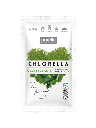 Purella Superfoods Chlorella proszek 21g