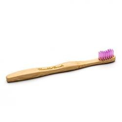 Humble Brush, Bambusowa szczoteczka do zębów dla dzieci, UltraSoft, różowa