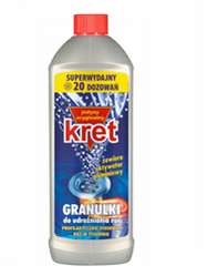 Granulki do udrożniania rur 800g