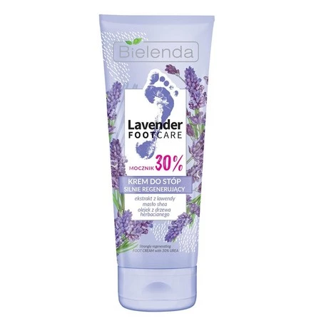 Bielenda Lavender Foot Care Krem do stóp silnie regenerujący - mocznik 30%  75ml