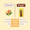 Smileat Triboo, BIO Sminolas, Żelki owocowe bez cukru Jabłko i Cytryna, 25g