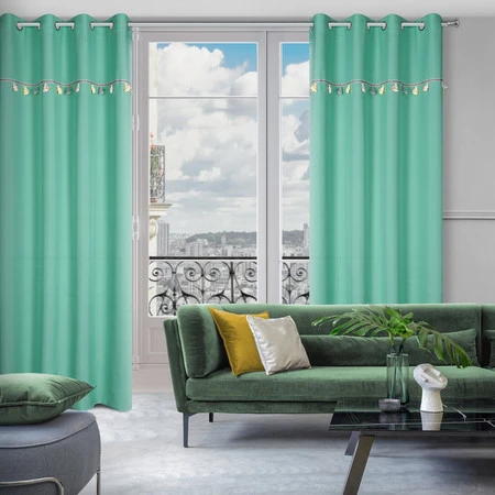 ZASŁONA GOTOWA KIDS 2 140 X 250 CM MIĘTOWY