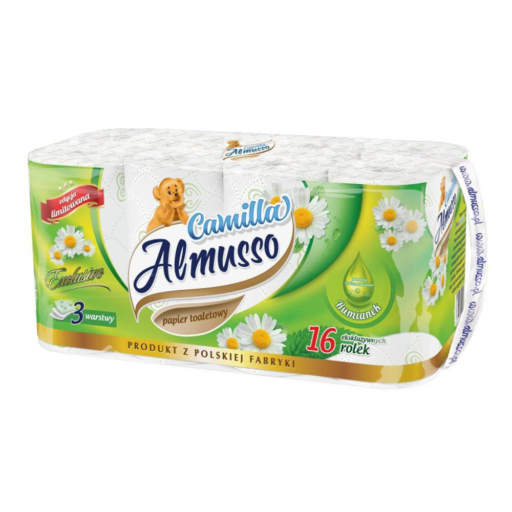 Papier toaletowy Camilla 3 warstwy 16 szt.