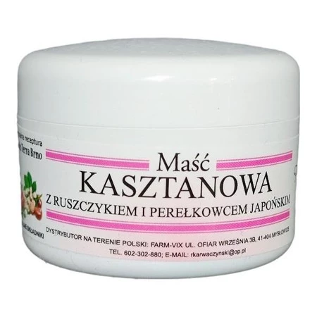 Farm-vix Maść Kasztanowa z ruszczykiem 50 ml