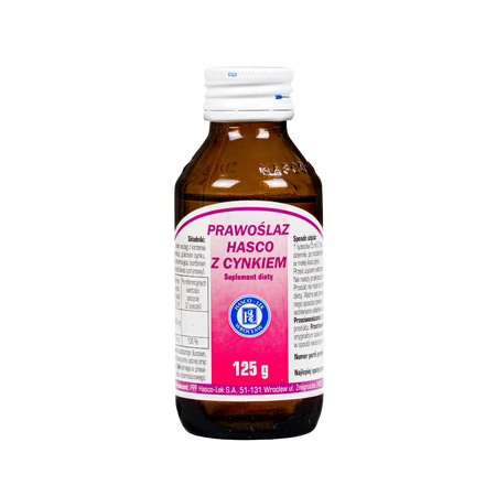 Syrop prawoślaz z cynkiem 125 g