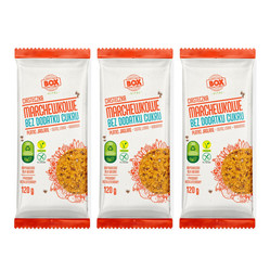 Zestaw: 3x Ciasteczka jaglano-marchewkowe bezglutenowe 120 g