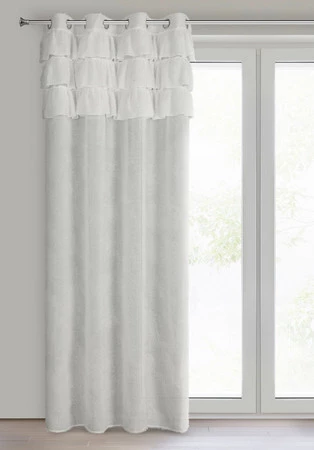 ZASŁONA GOTOWA AGIS 2 140 X 250 CM BIAŁY