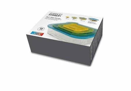 JJ - Zestaw 4 szklanych pojemników Nest™ Glass, mu