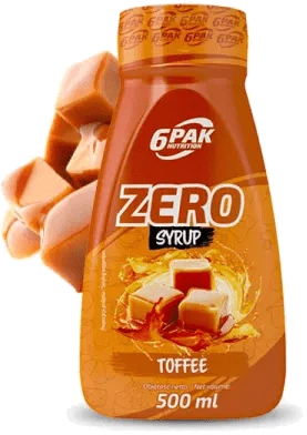 6PAK SYRUP ZERO 500ml TOFFEE