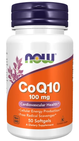 NOW FOODS Koenzym Q10 100 mg (50 kaps.)