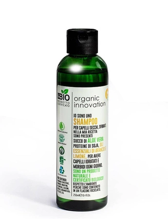 Naturalny szampon nawilżająco-regenerujący z proteinami do włosów suchych i zniszczonych 250ml