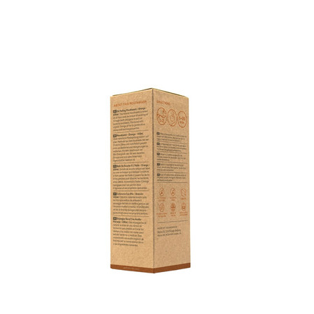 Georganics, Olej do płukania jamy ustnej, z naturalnym składem, do codziennej pielęgnacji, smak pomarańczowy, 100 ml