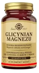 Solgar Magnez Glicynian 60 kaps.
