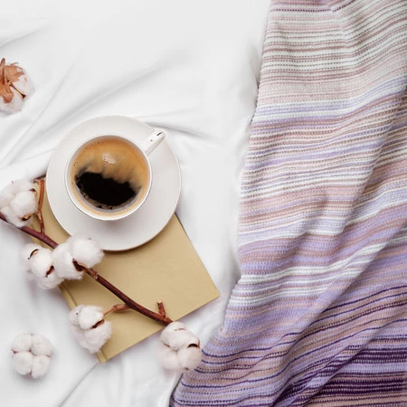 Koc D91 Amber 1 200 x 220 cm, Pudrowy Róż