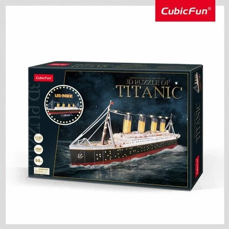 Puzzle 3D LED Titanic 20521 Cubic Fun