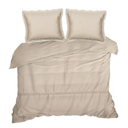 Komplet pościeli Retro 6, 160 x 200 cm, Beżowy