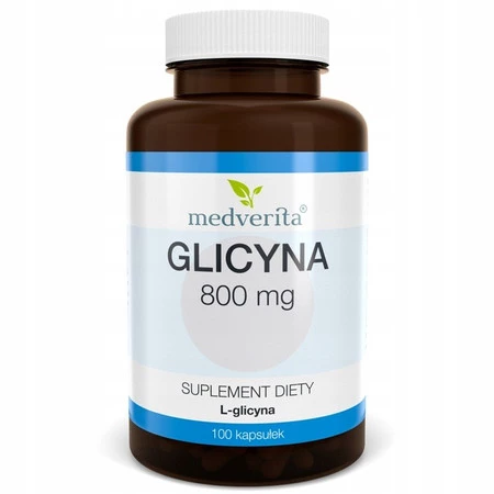 Medverita Glicyna 800 mg 100 kaps.