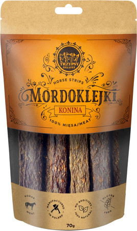 HAPPY SNACKY TRZYPSY Mordoklejki Konina 70g