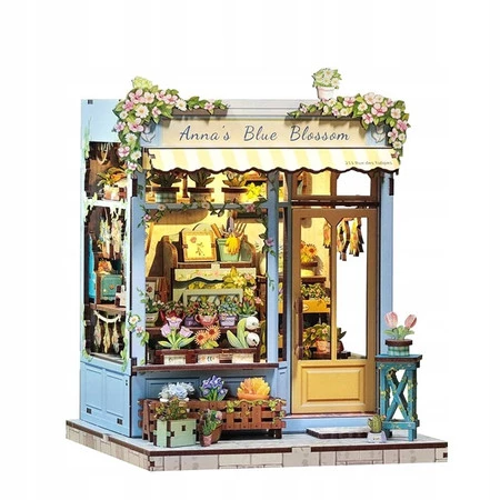 Habarri Book Nook DIY Kwiaty szczęścia