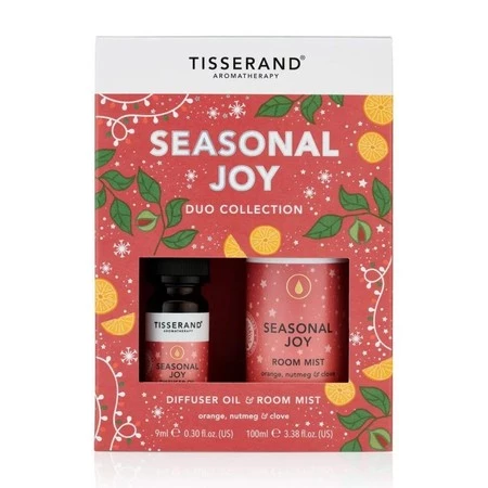 TISSERAND AROMATHERAPY Seasonal Joy Duo Collection - Diffuser Oil & Room Mist (1 x 9 ml, 1 x 100 ml)