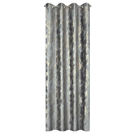ZASŁONA GOTOWA MELODY 140 X 250 CM STALOWY