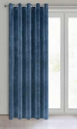 ZASŁONA GOTOWA VILLA 140 X 250 CM GRANATOWY