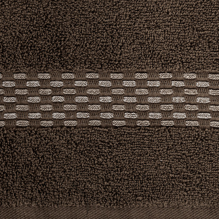 Ręcznik Riva (06), 50 x 90 cm, Brązowy
