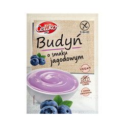 Celiko − Budyń o smaku jagodowym bez glutenu − 40 g