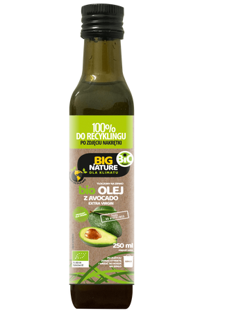 Big Nature Olej z avocado BIO 250 ml