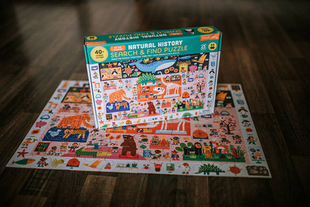 Mudpuppy Puzzle obserwacyjne Muzeum historii naturalnej 64 elementy 4+