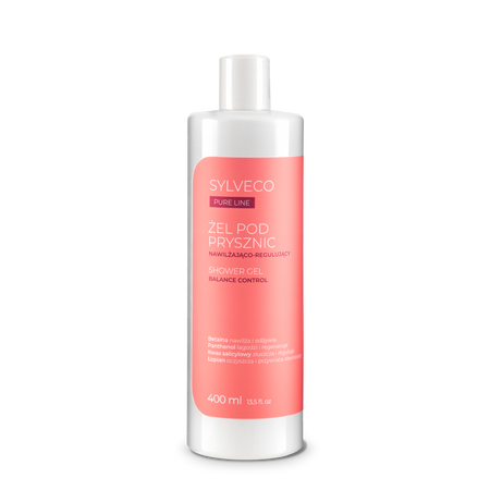 Sylveco Pure Line Nawilżająco-regulujący żel pod prysznic 400ml