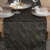 OBRUS SUZANA 40 X 140 CM CZARNY