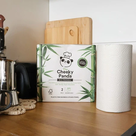 Cheeky Panda, Ręcznik papierowy, 200 listków (2 rolki po 100 listków)