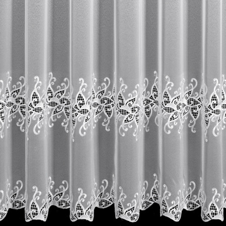 FIRANA GOTOWA DEK 400 X 160 CM BIAŁY
