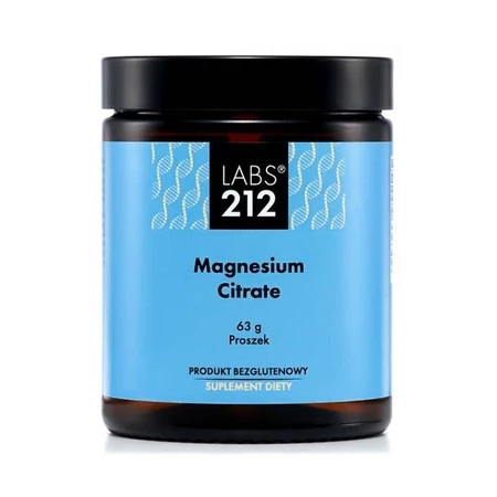 Labs212 Magnez cytrynian - Magnesium Citrate 63 g