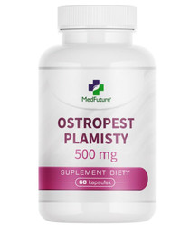 MedFuture Ostropest plamisty 500mg 60 kaps.