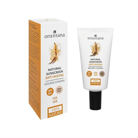 Orientana − Krem do twarzy SPF 50+ UVA/UVB z pigmentem − 50 ml