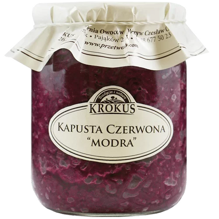 Krokus KAPUSTA CZERWONA MODRA 500 g