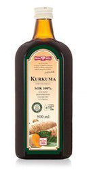 Polska Róża − Kurkuma, sok 100% bez cukru − 500 ml