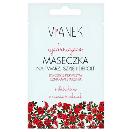 Vianek - Ujędrniająca maseczka na twarz, szyję i dekolt - 10g